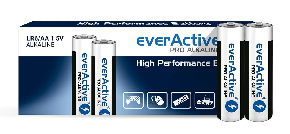 everActive Pro Alkaline AA / LR6 patareid, 10 tk