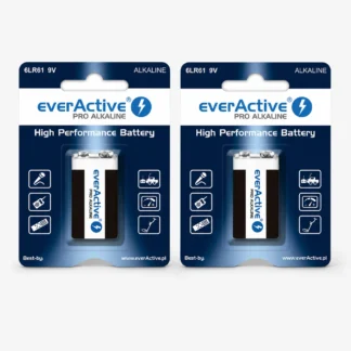 EverActive suitsuanduri 9 V vahetuskomplekt 2 tk